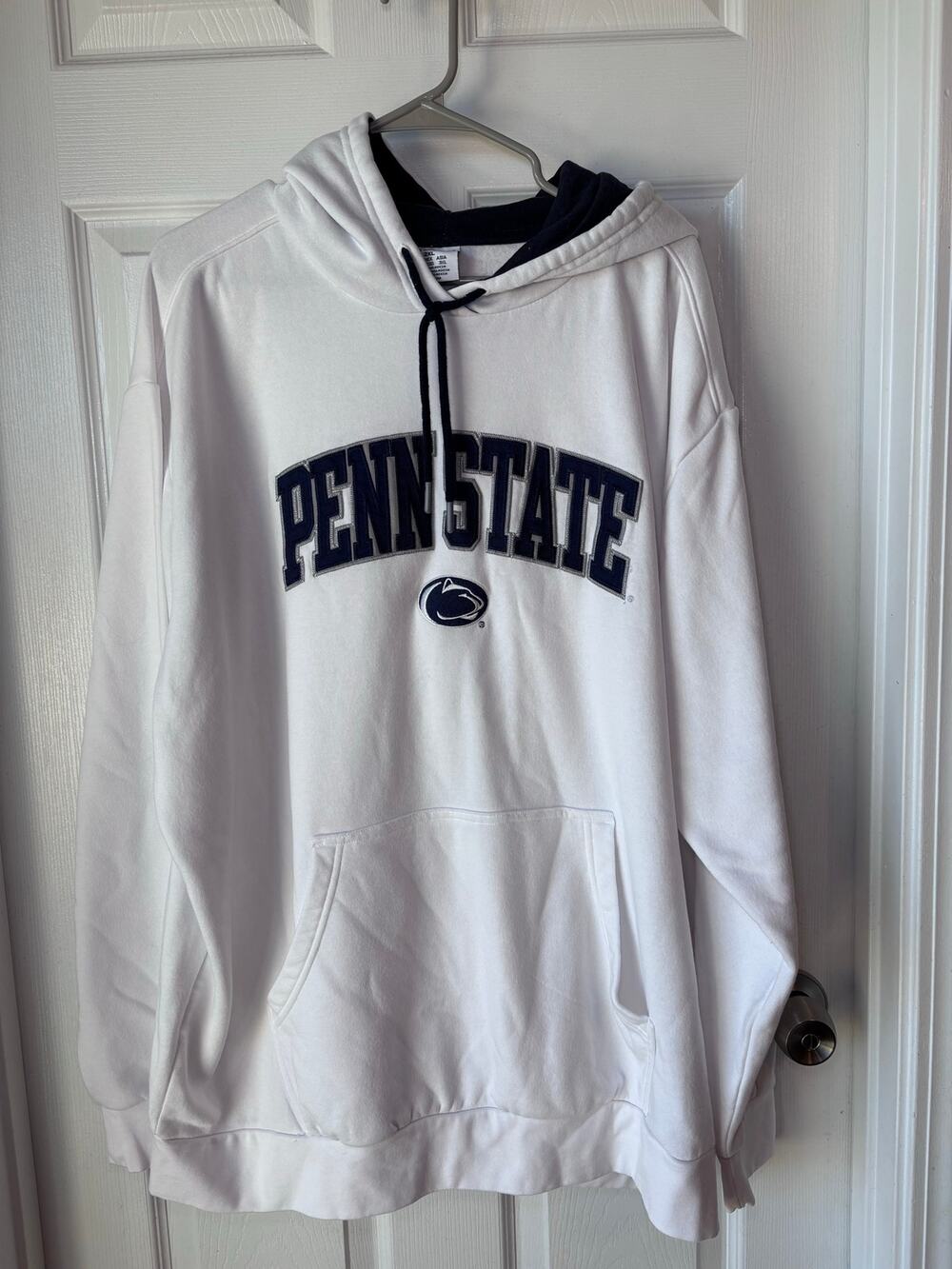 Champion Penn State Nittany Lions White Pullover Hoodie Men’s 2XL XXL PSU